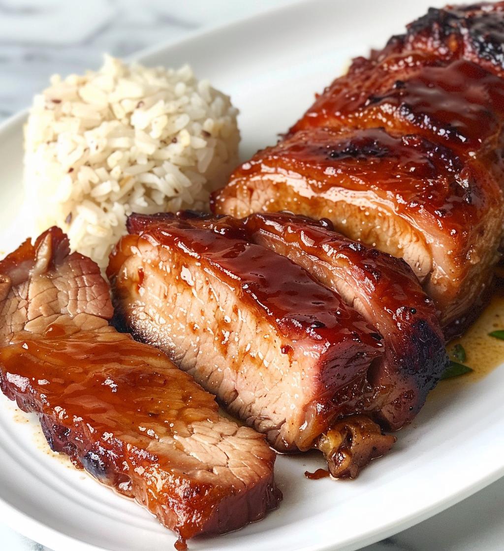 Air Fryer Char Siu - detail 1