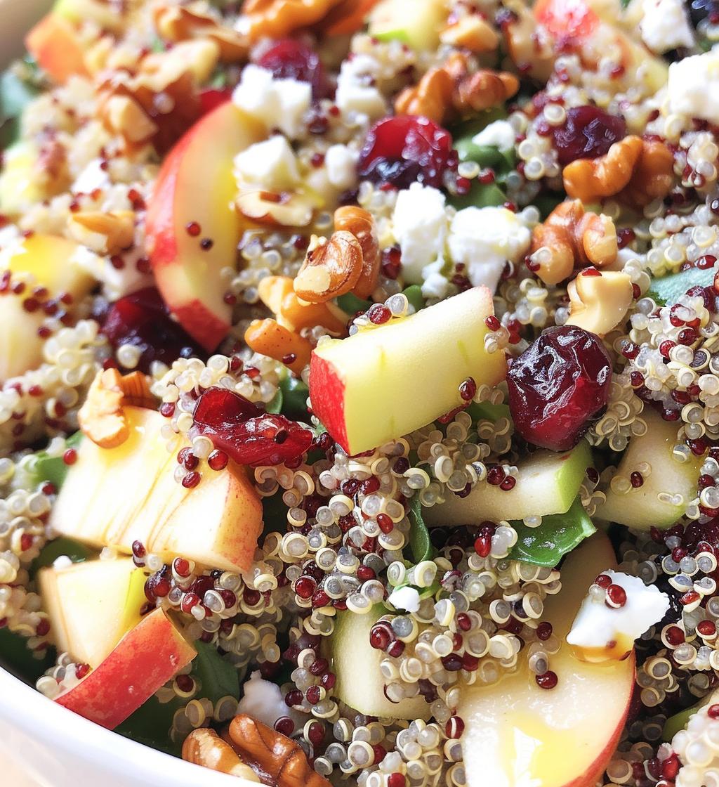 Apple Quinoa Salad - detail 1