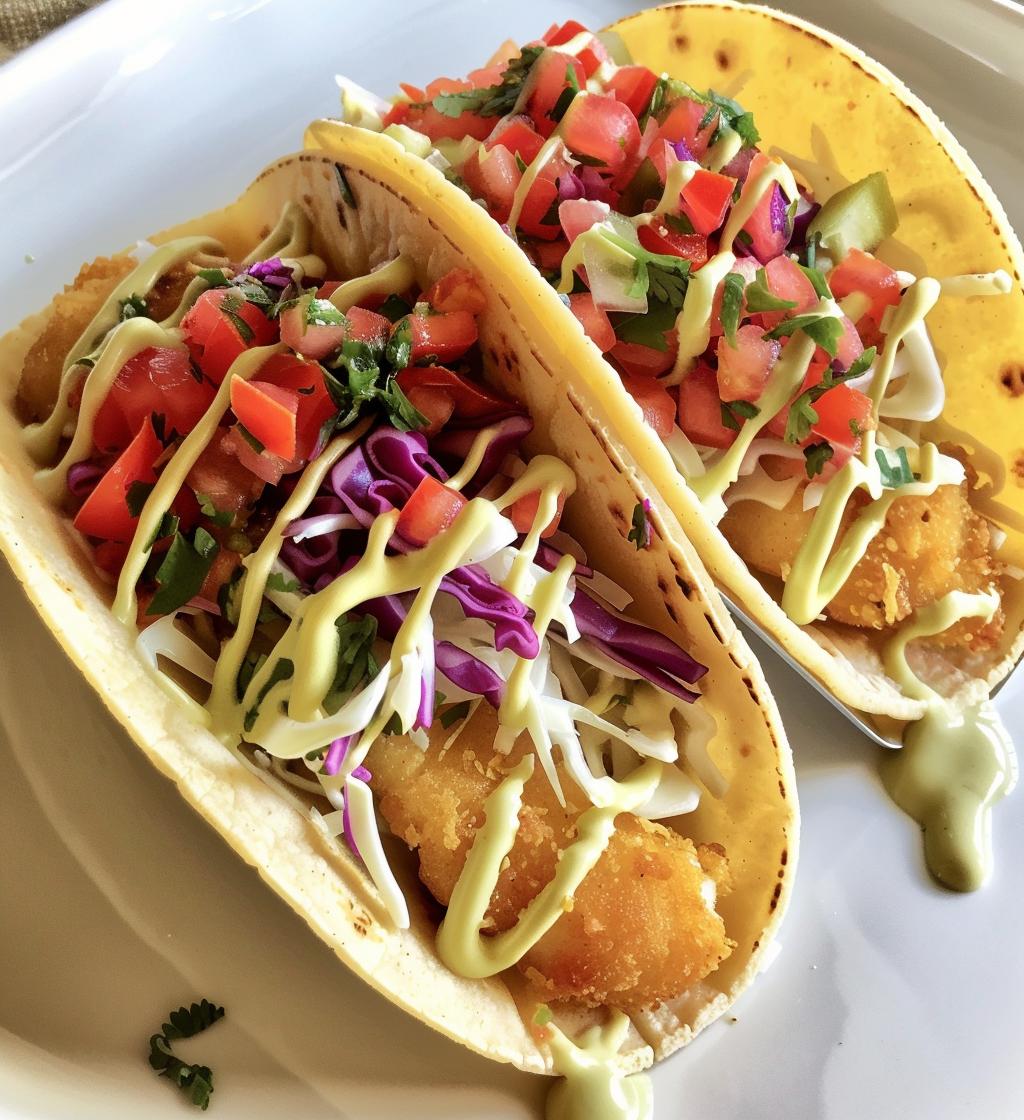 Baja Fish Tacos - detail 1