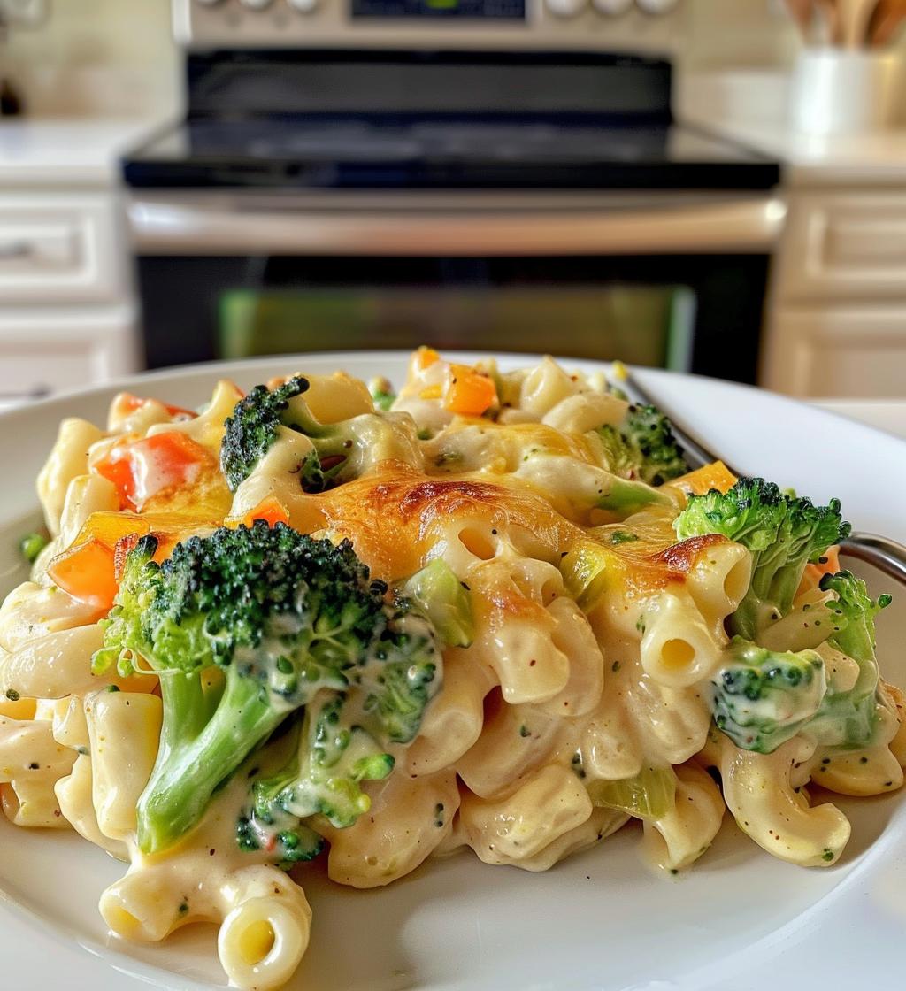 Baked Veggie Mac and Cheese - detail 1