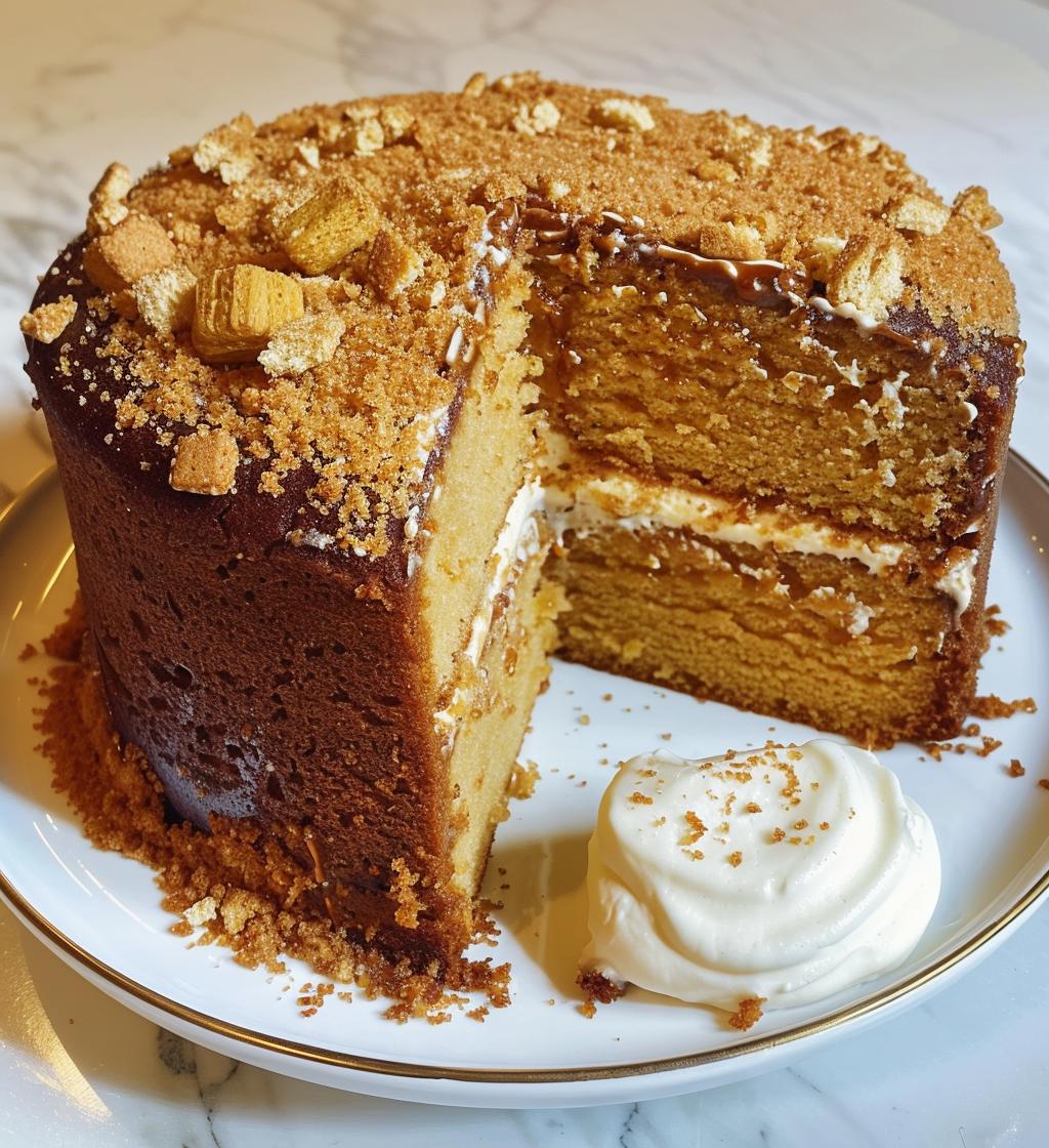 Biscoff Cake - detail 1