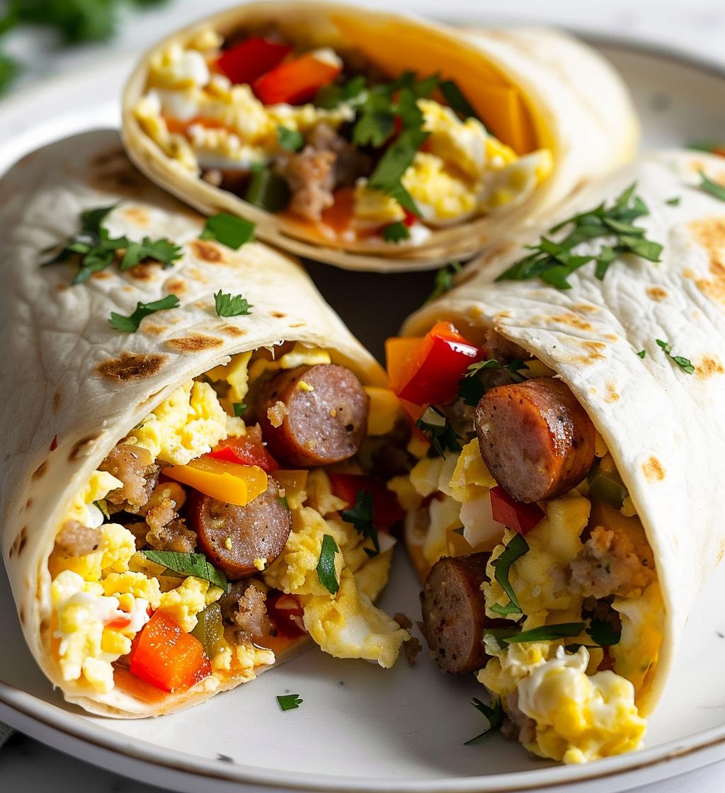 Breakfast Burritos - detail 1
