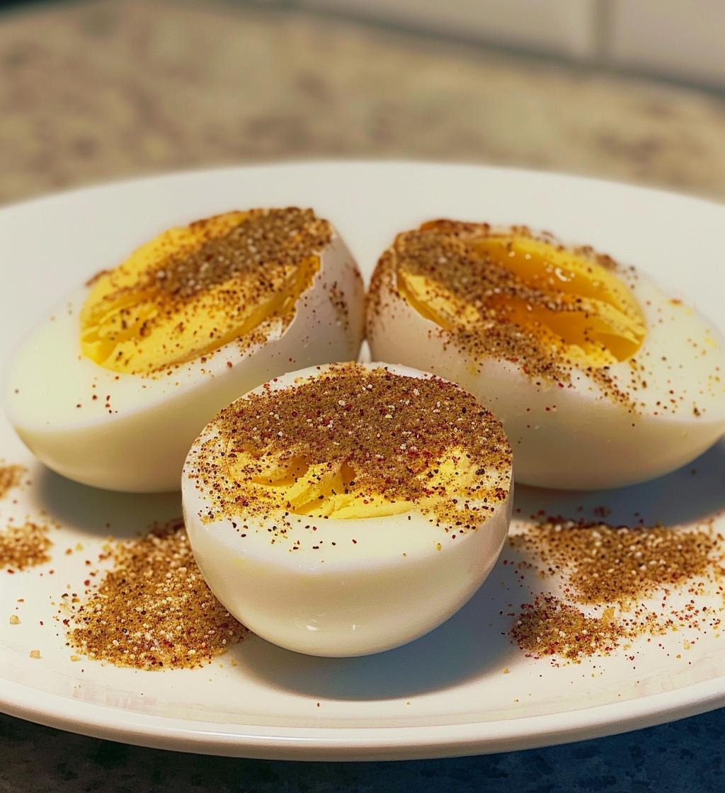 Cajun Boiled Eggs - detail 1
