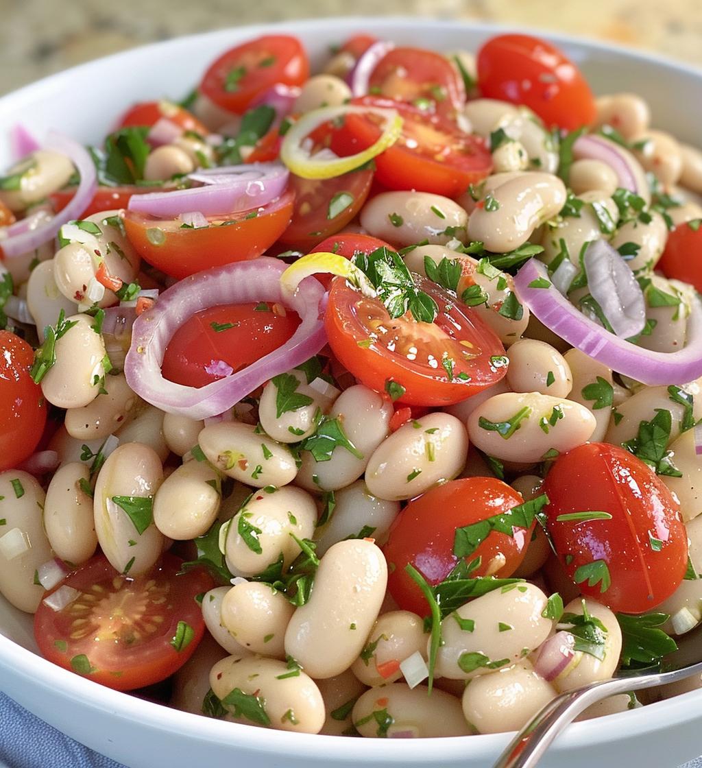 Cannellini Bean Salad - detail 1