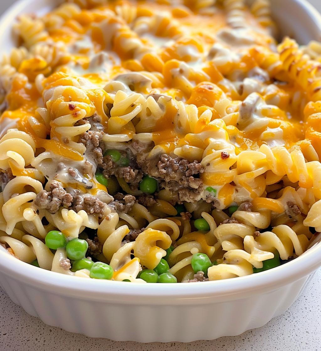 Cheddar Ranch Beef Rotini Bake - detail 1