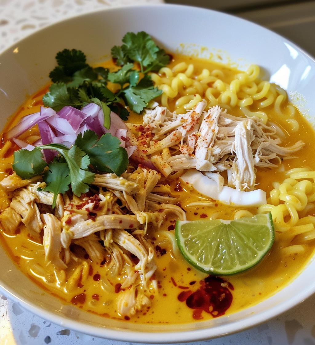 Chicken Khao Soi - detail 1