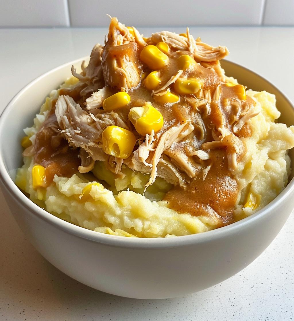 Chicken Mashed Potato Bowls - detail 1