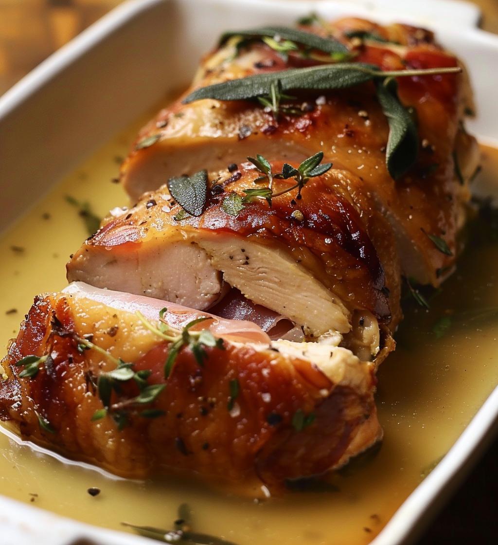 Chicken Saltimbocca - detail 1