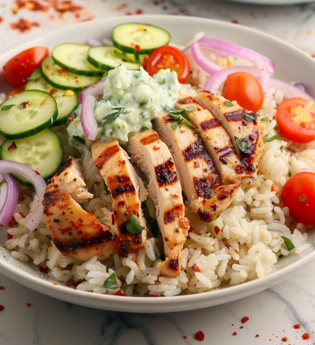 Chicken Tzatziki Bowls - detail 1