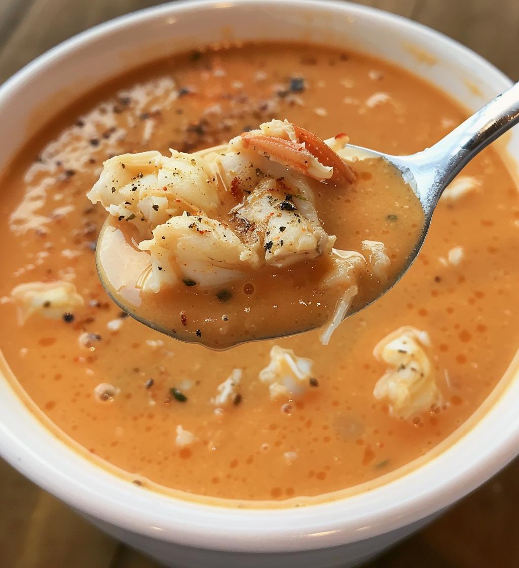 Crab Bisque - detail 1