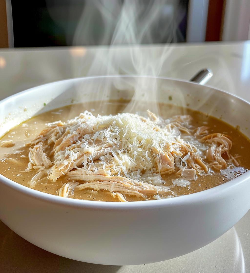 Garlic Parmesan Chicken Soup - detail 1