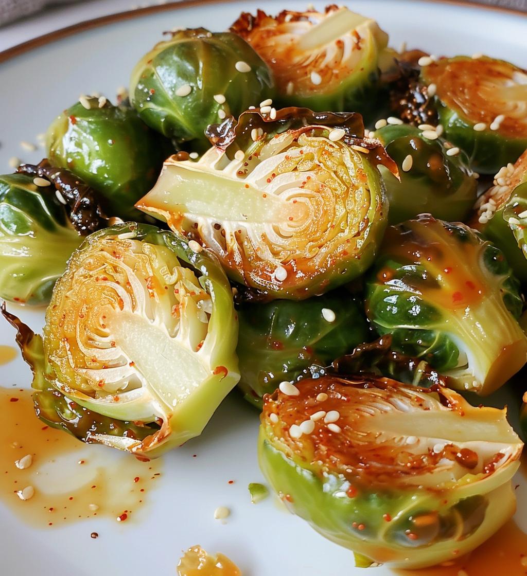 Gochujang Brussels Sprouts - detail 1