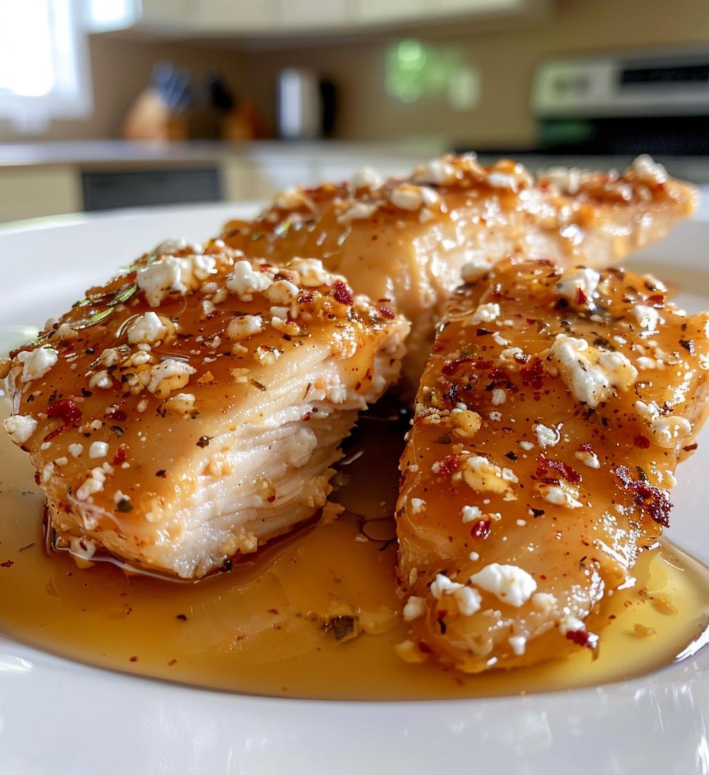Hot Honey Feta Chicken - detail 1