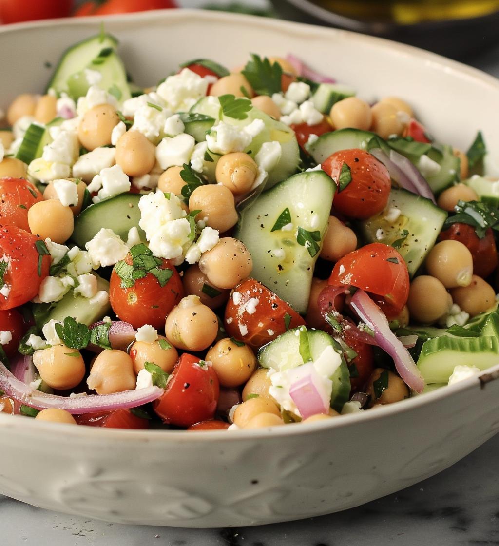 Italian Chickpea Salad - detail 1