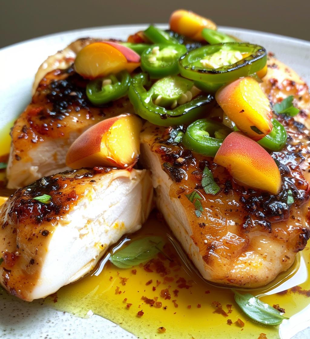 Jalapeño Peach Chicken - detail 1