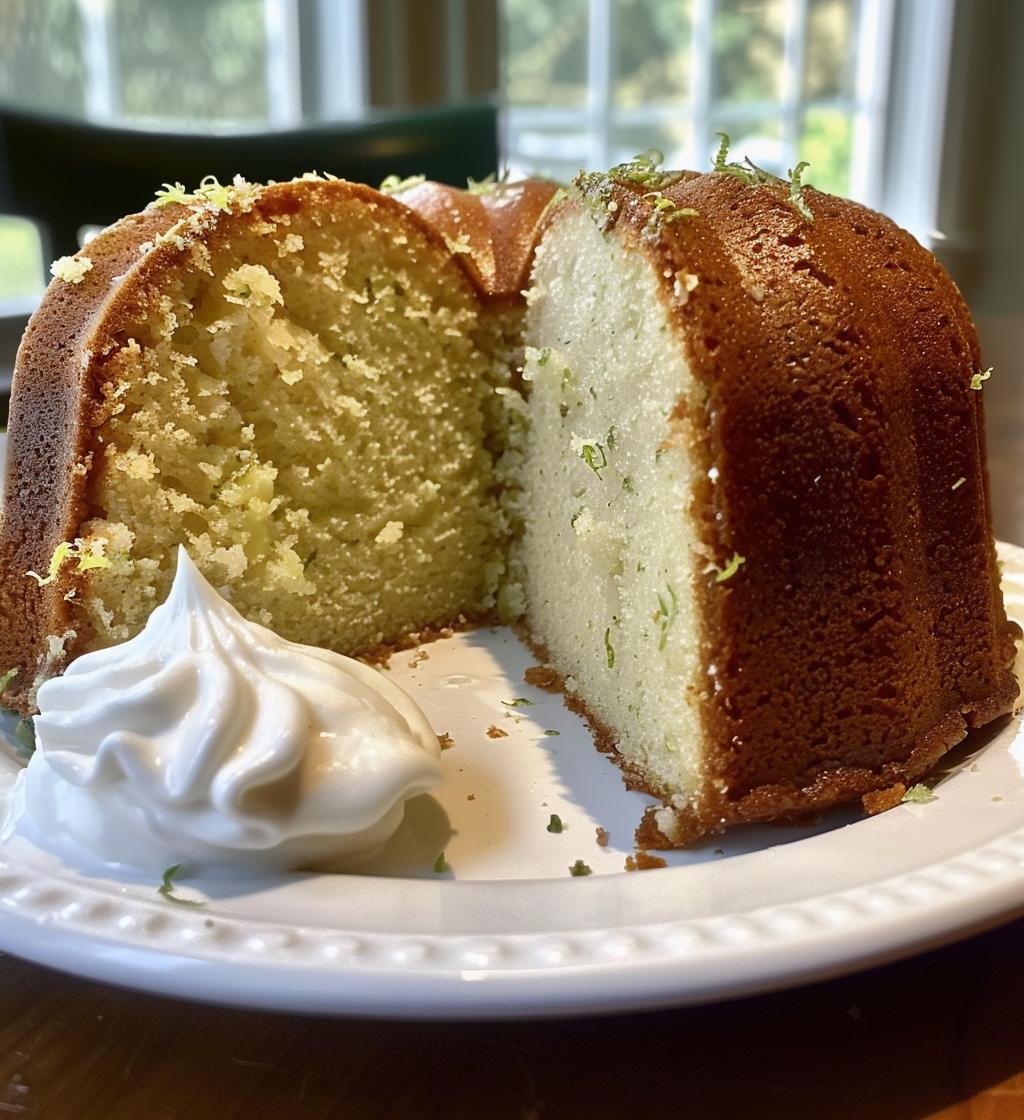 Key Lime Pound Cake - detail 1