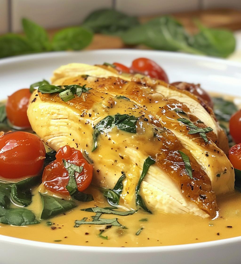 Low-Carb Tuscan Chicken - detail 1