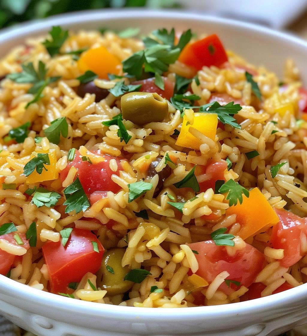 Mediterranean Rice - detail 1