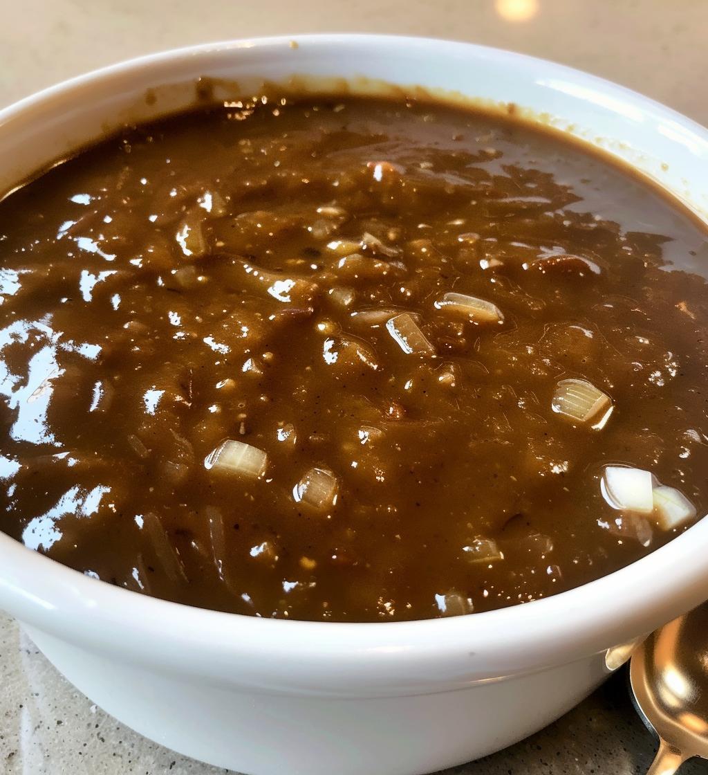 Mexican Brown Gravy - detail 1