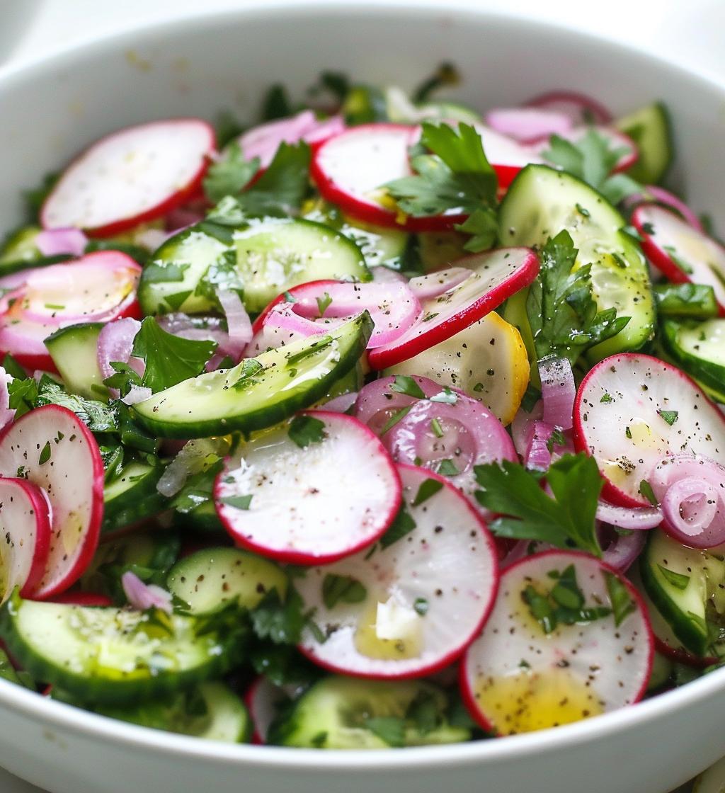Radish Salad - detail 1