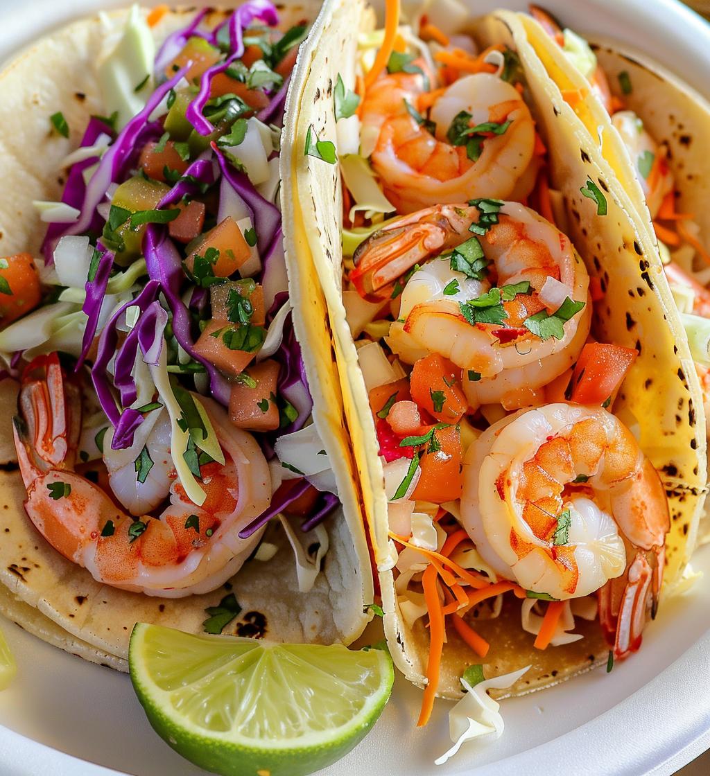 Shrimp Tacos - detail 1