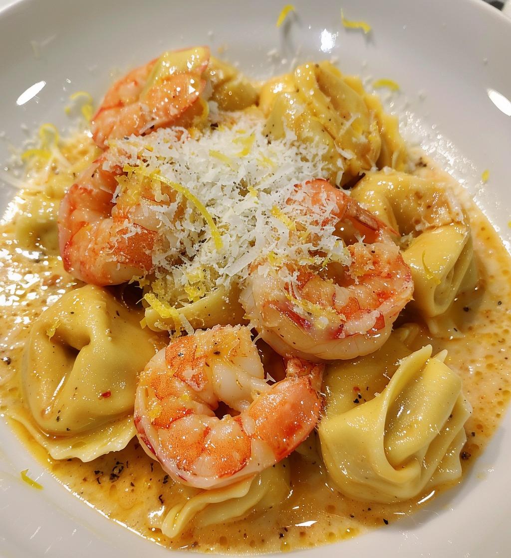 Shrimp Tortellini Lemon Cream - detail 1