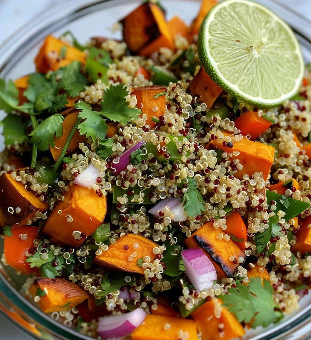 Sweet Potato Quinoa Salad - detail 1