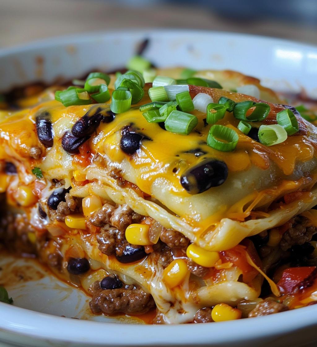 Taco Pierogi Casserole - detail 1