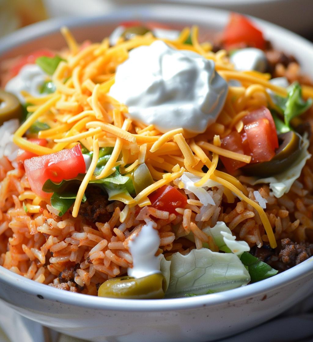 Taco Rice - detail 1