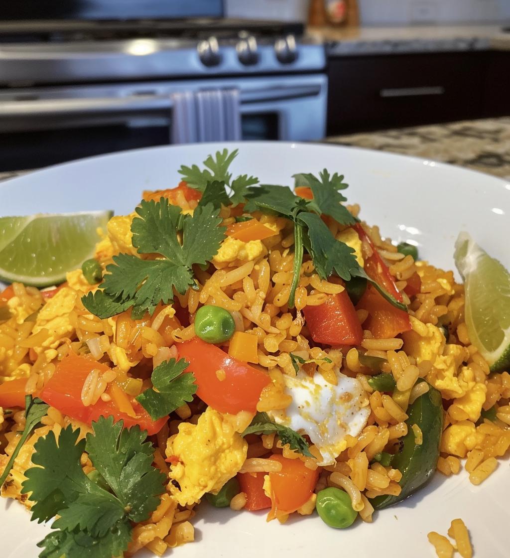 Thai Curry Fried Rice - detail 1