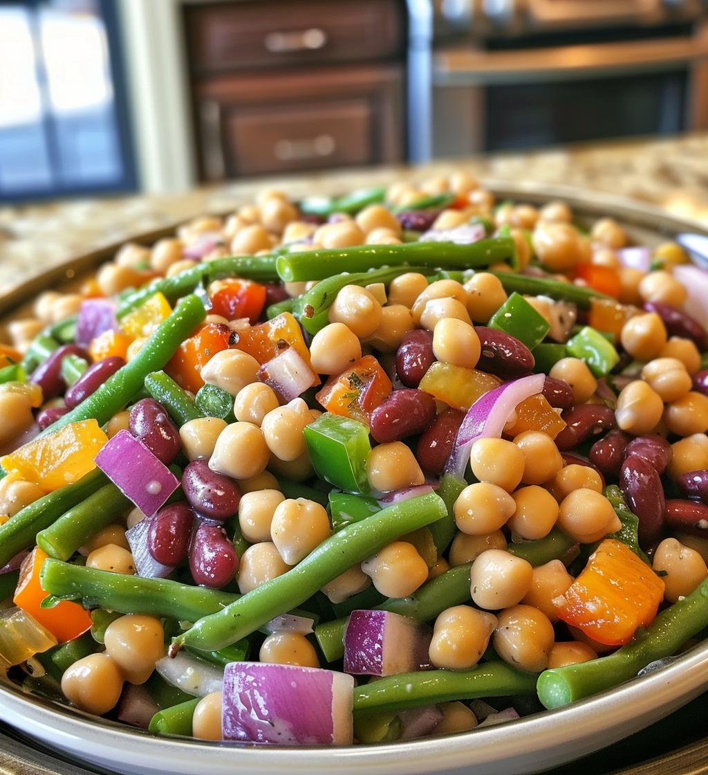 Three Bean Salad - detail 1