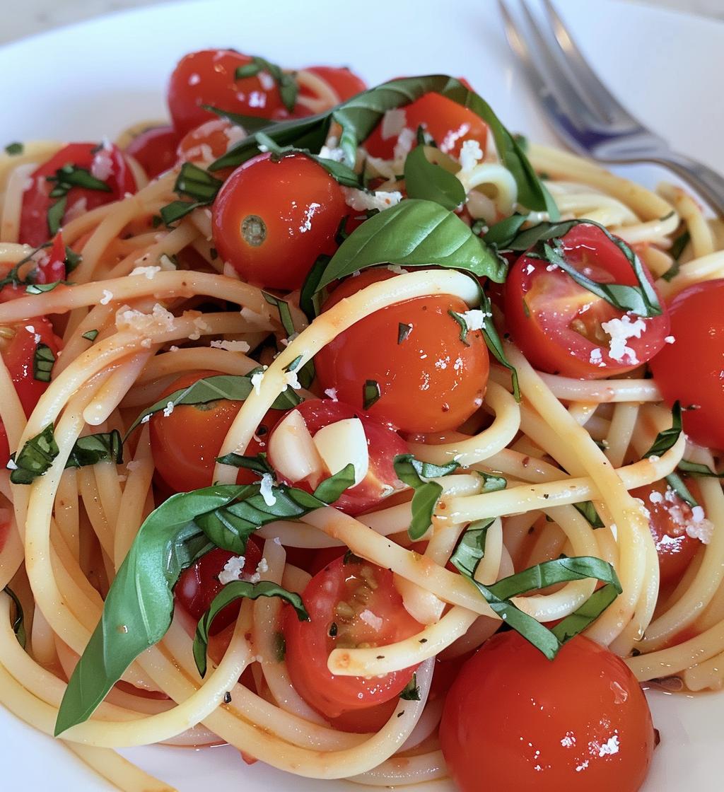 Tomato Basil Pasta - detail 1