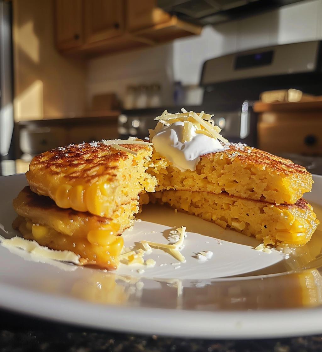 Venezuelan Cachapas - detail 1
